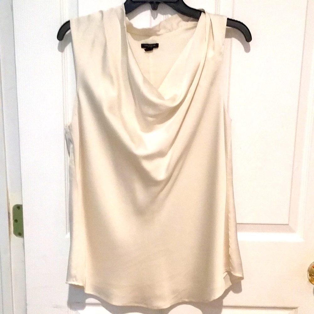 Ann Taylor silk sleeveless blouse